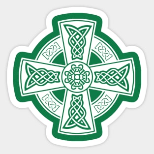 Celtic High Cross Decorative Knotwork 16 Sticker